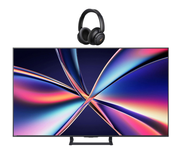 Hisense 55E8Q 55" Mini LED 144 Hz 4K + SŁUCHAWKI NAUSZNE SOUNDCORE - 1531996 - zdjęcie